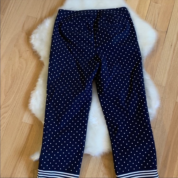 NWOT Boden Crop Pants: Navy Blue & White, Size‎ 2 - Picture 4 of 6